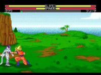 une photo d'Ã©cran de Dragon Ball Z - L appel du destin sur Sega Megadrive